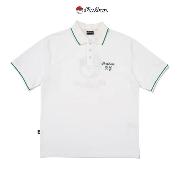 malbon 3종 남성 골프 카라 티셔츠